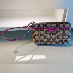 Coach Clutch Wristlet